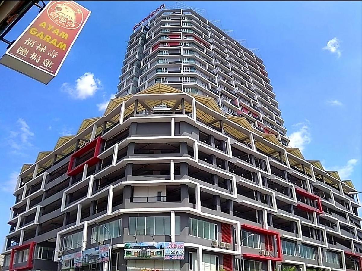 Ipoh City Modern Homestay Octagon 5-7 Pax Apartment Suite Free Parking By City Home Empire Exterior photo